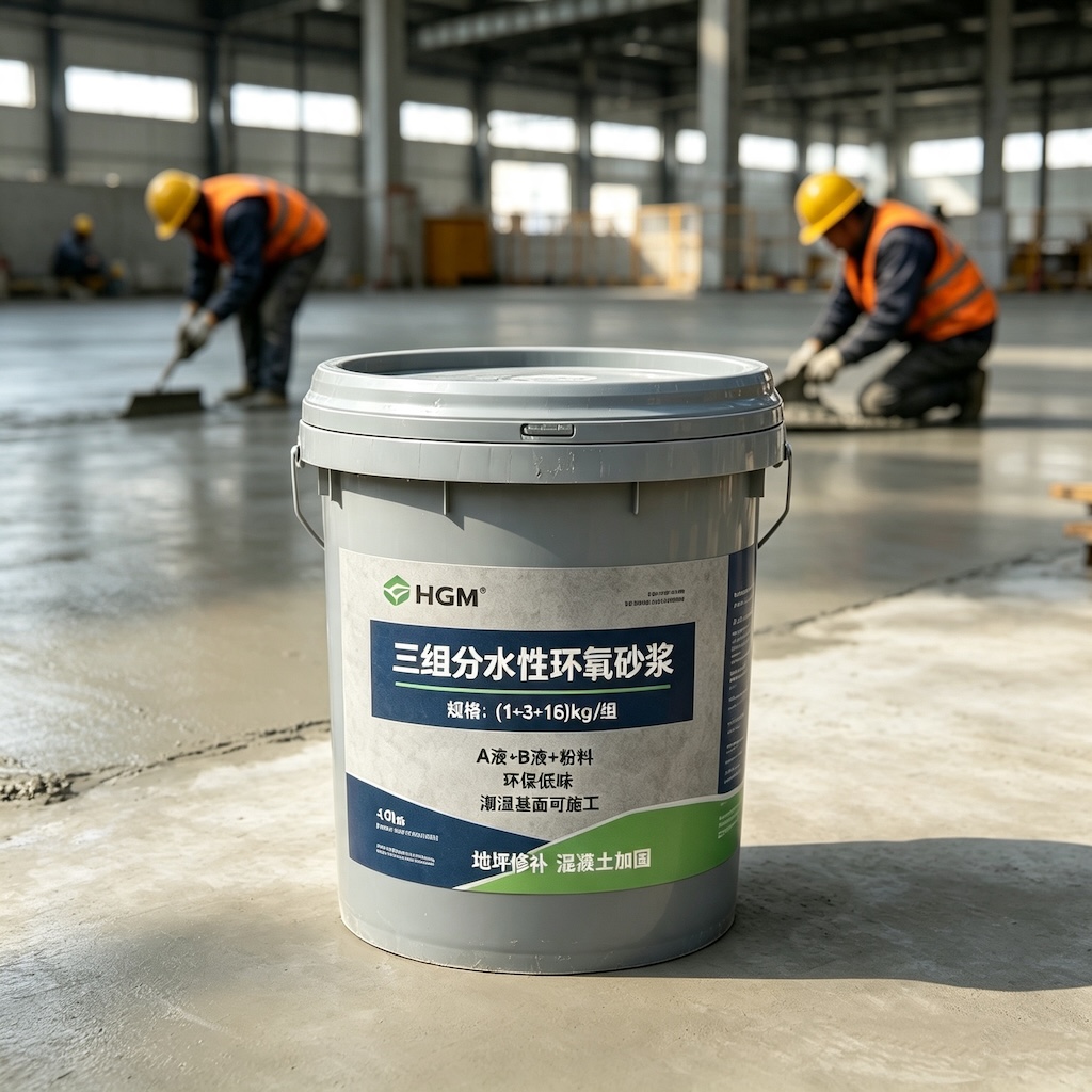 鸡东三组份水性环氧砂浆